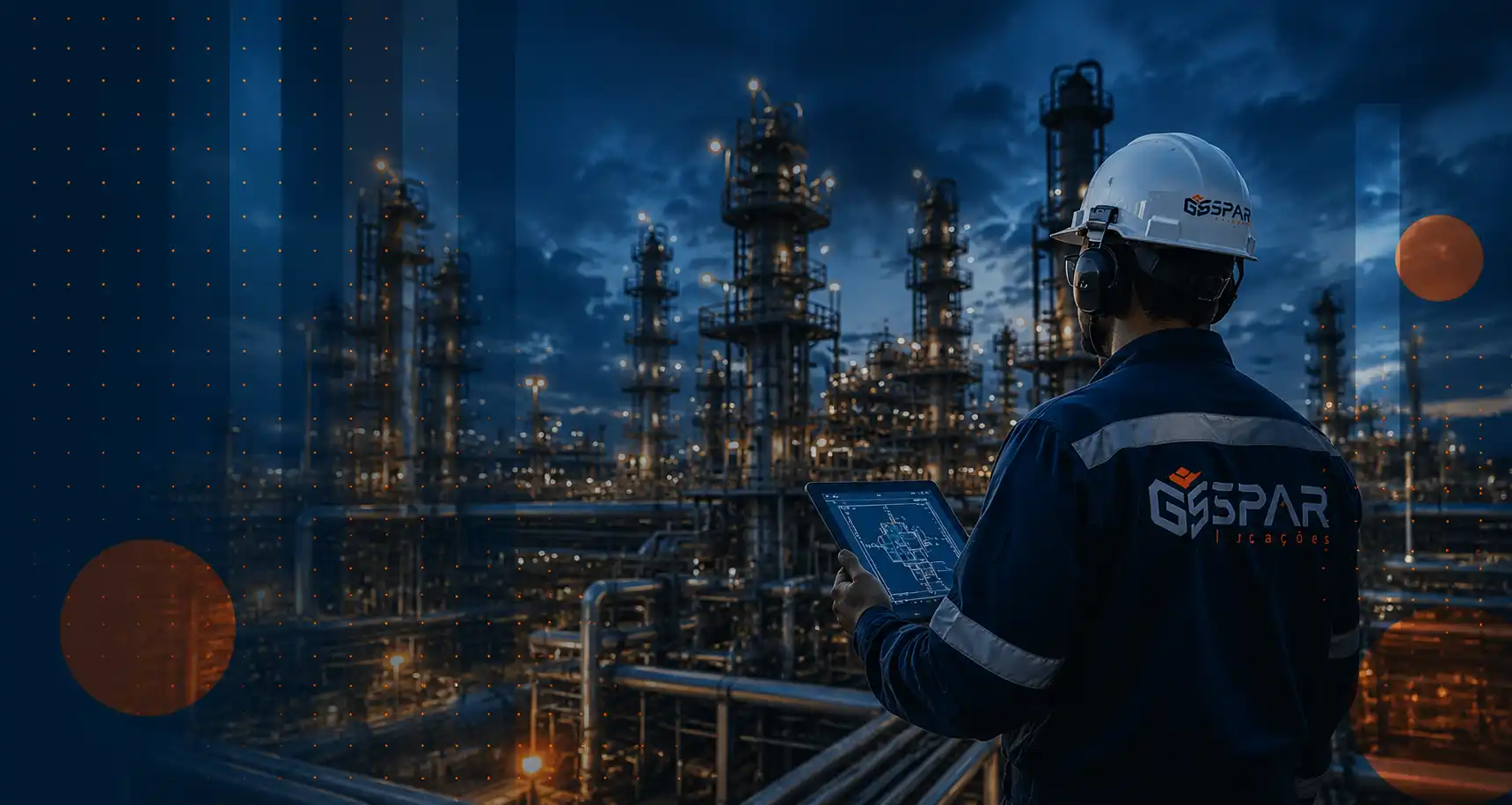 Refinaria industrial