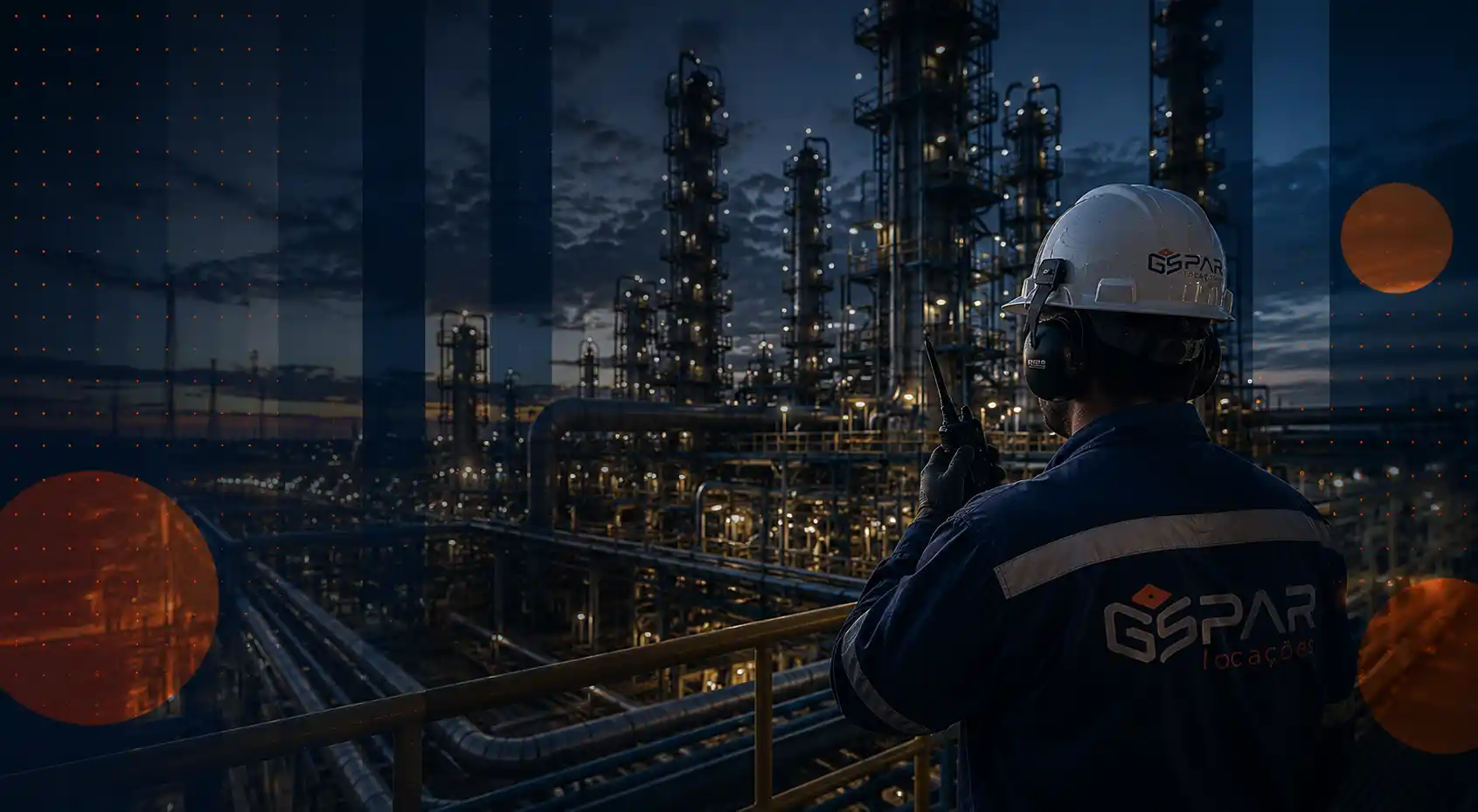 Refinaria industrial